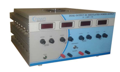 DUAL OUTPUT DC REGULATED POWER SUPPLY 0 - ±64V / 0 - 5A Manufacturer in India