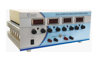 DUAL OUTPUT DC REGULATED POWER SUPPLY 0 - ±128V / 0 - 1A Manufacturer in India