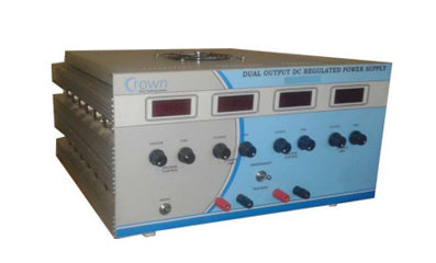 DUAL OUTPUT DC REGULATED POWER SUPPLY 0 - ±128V / 0 - 2A Manufacturer in India