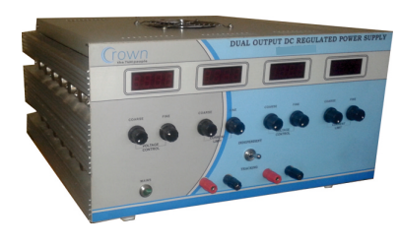 DUAL OUTPUT DC REGULATED POWER SUPPLY 0 - + 300V / 0 - 2A Manufacturer in India