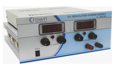 DC REGULATED POWER SUPPLY 0 - 300V / 0 - 100mA Manufacturer in India