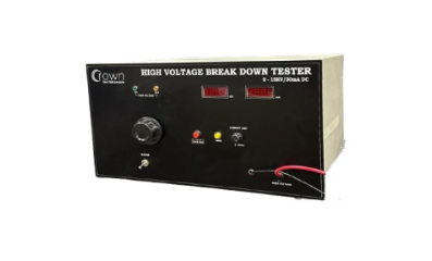 HIGH VOLTAGE BREAKDOWN TESTER 0 - 10KV/30mA DC Manufacturer in India