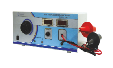 HIGH VOLTAGE BREAKDOWN TESTER 0 - 5KV/30mA DC Manufacturer in India