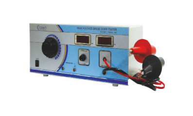 HIGH VOLTAGE BREAKDOWN TESTER 0 - 5KV/100mA DC Manufacturer in India