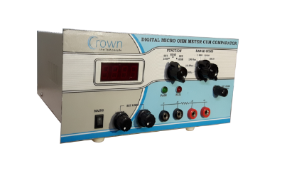 3 ½ DIGIT DIGITAL MICRO OHM METER CUM COMPARATOR Manufacturer in India