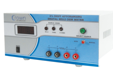 3 ½ DIGIT AUTO RANGING DIGITAL MILLI OHM METER Manufacturer in India